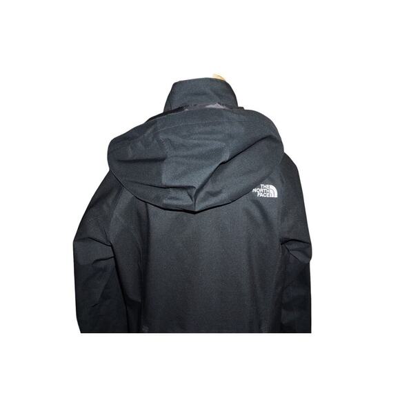 The North Face Women’s Black Insulated Parka Jacket Size Large L – Missing Belt - Picture 11 of 15